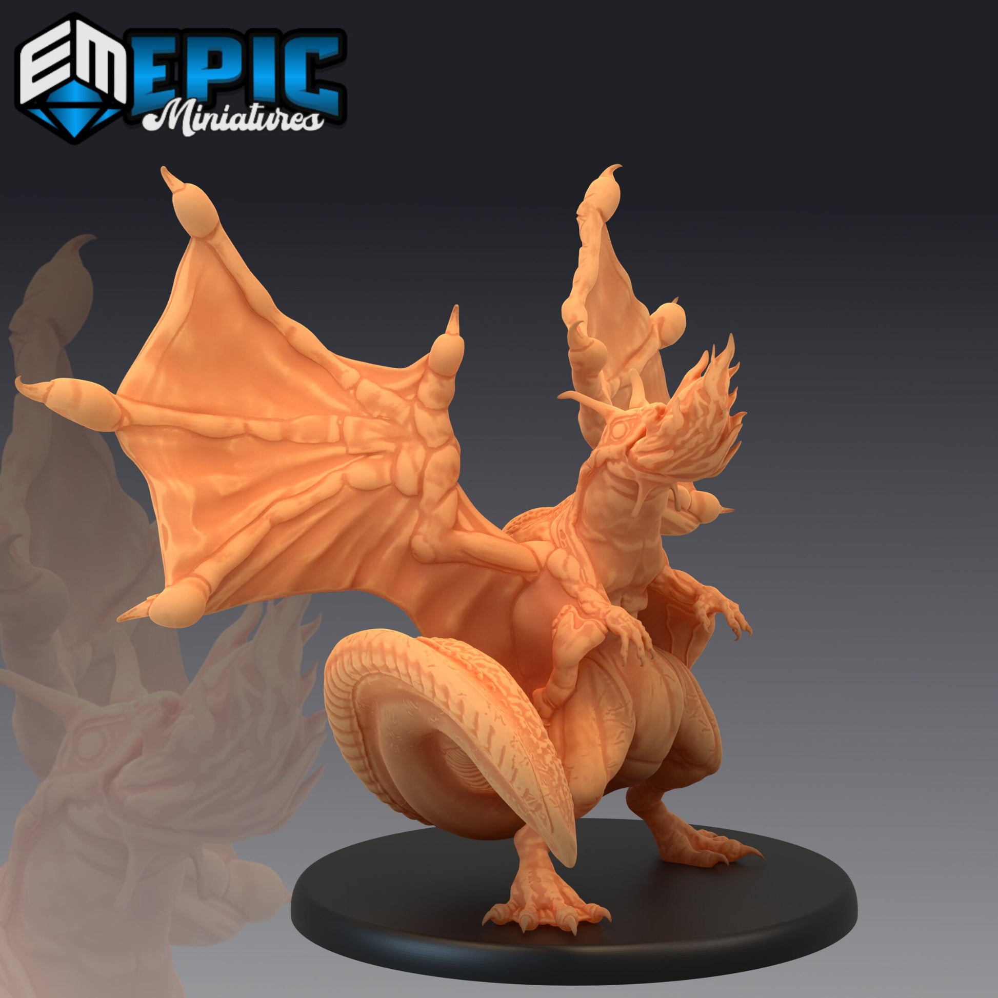 Frog Dragon - Epic Miniatures 