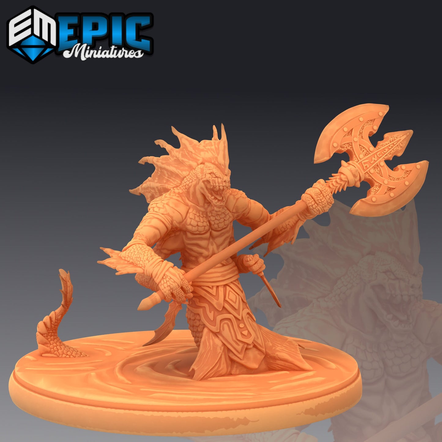 Marsh Naga - Epic Miniatures 