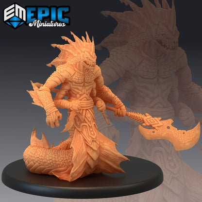 Marsh Naga - Epic Miniatures 