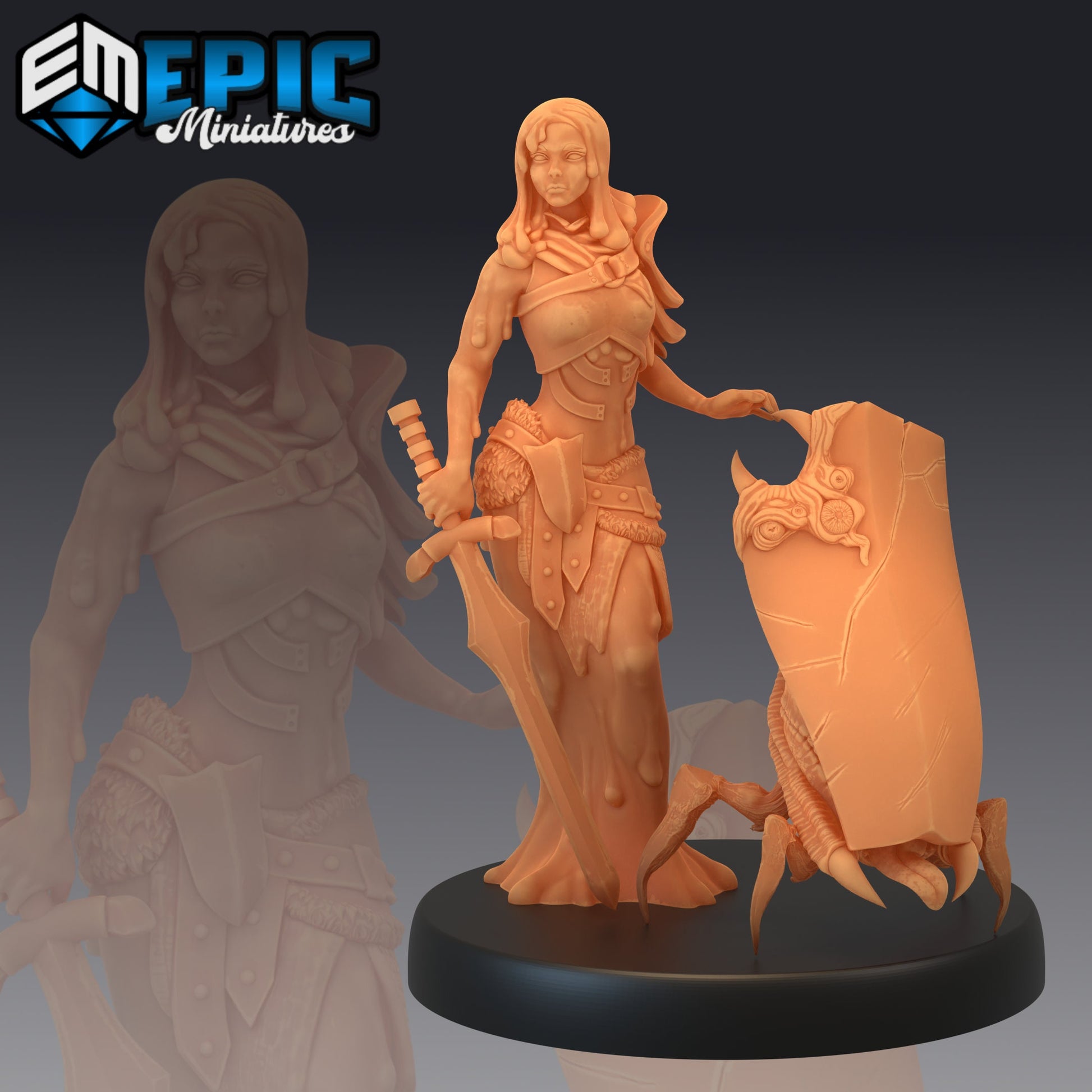 Slime Heroine - Epic Miniatures 