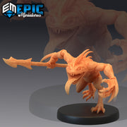 Chaos Toad Warrior - Epic Miniatures 