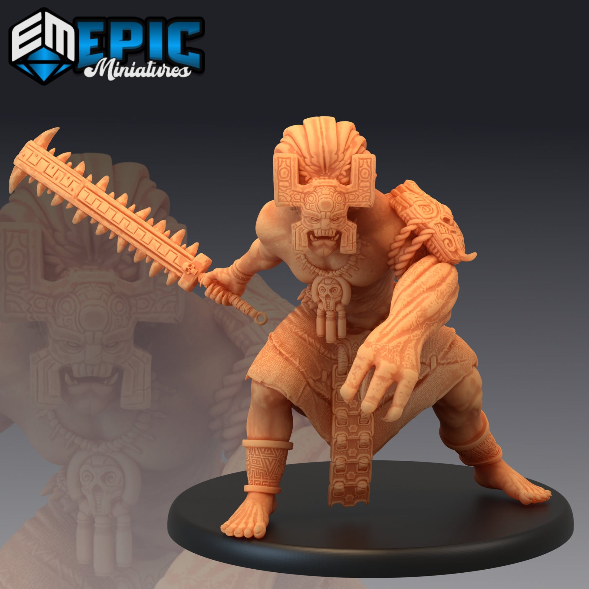 Giant Temple Guardian - Epic Miniatures 