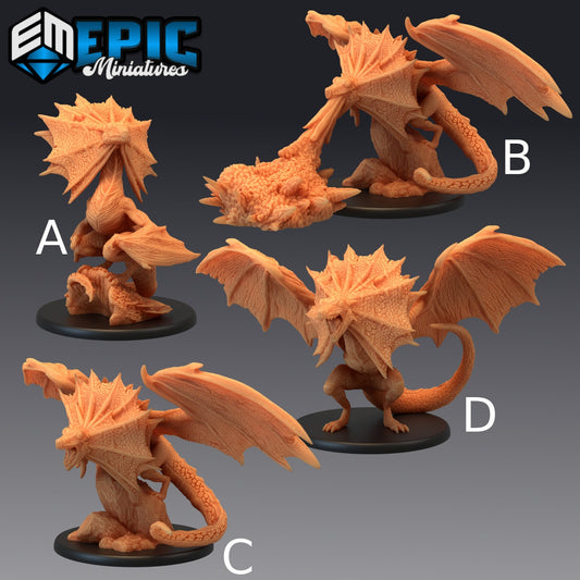 Tropical Wyvern - Epic Miniatures 