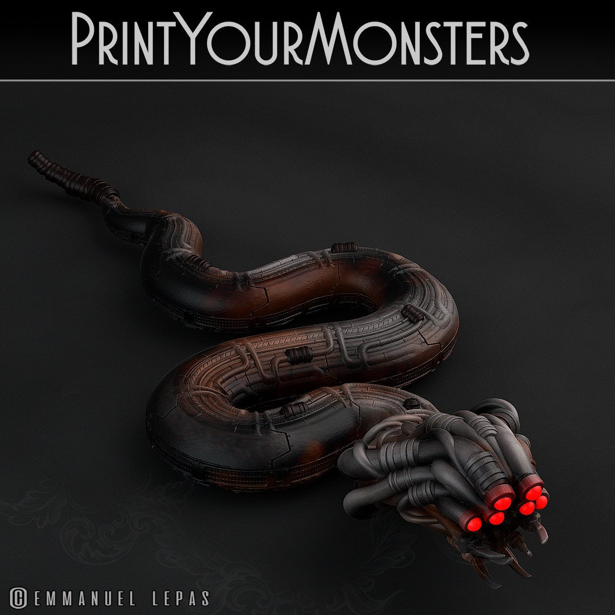 Sentinel Viper - Print Your Monsters 