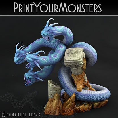 Shadow Hydra - Print Your Monsters 