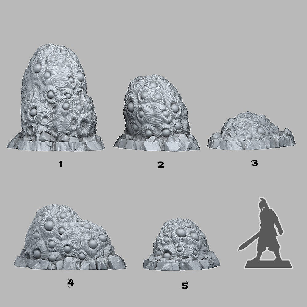 Underdark Eyes Plants Scatter Terrain - Fantastic Plants and Rocks 