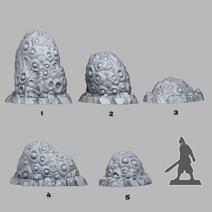 Underdark Eyes Plants Scatter Terrain - Fantastic Plants and Rocks 