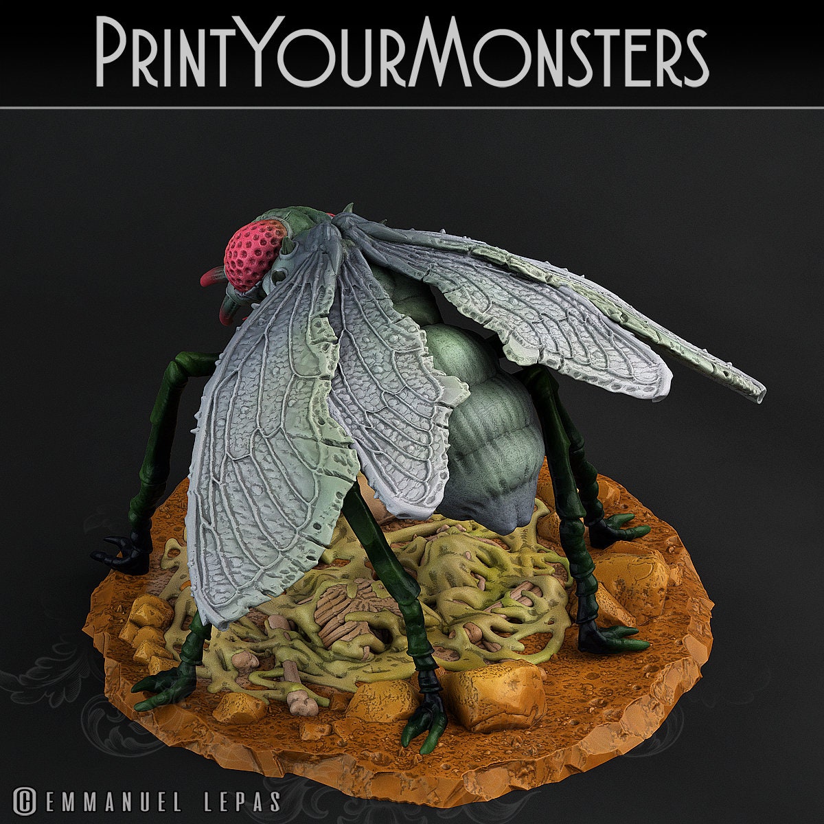 Giant Flys - Print Your Monsters 