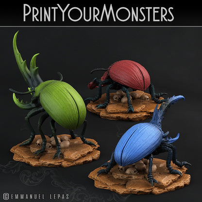 Giant Beetle - Print Your Monsters 