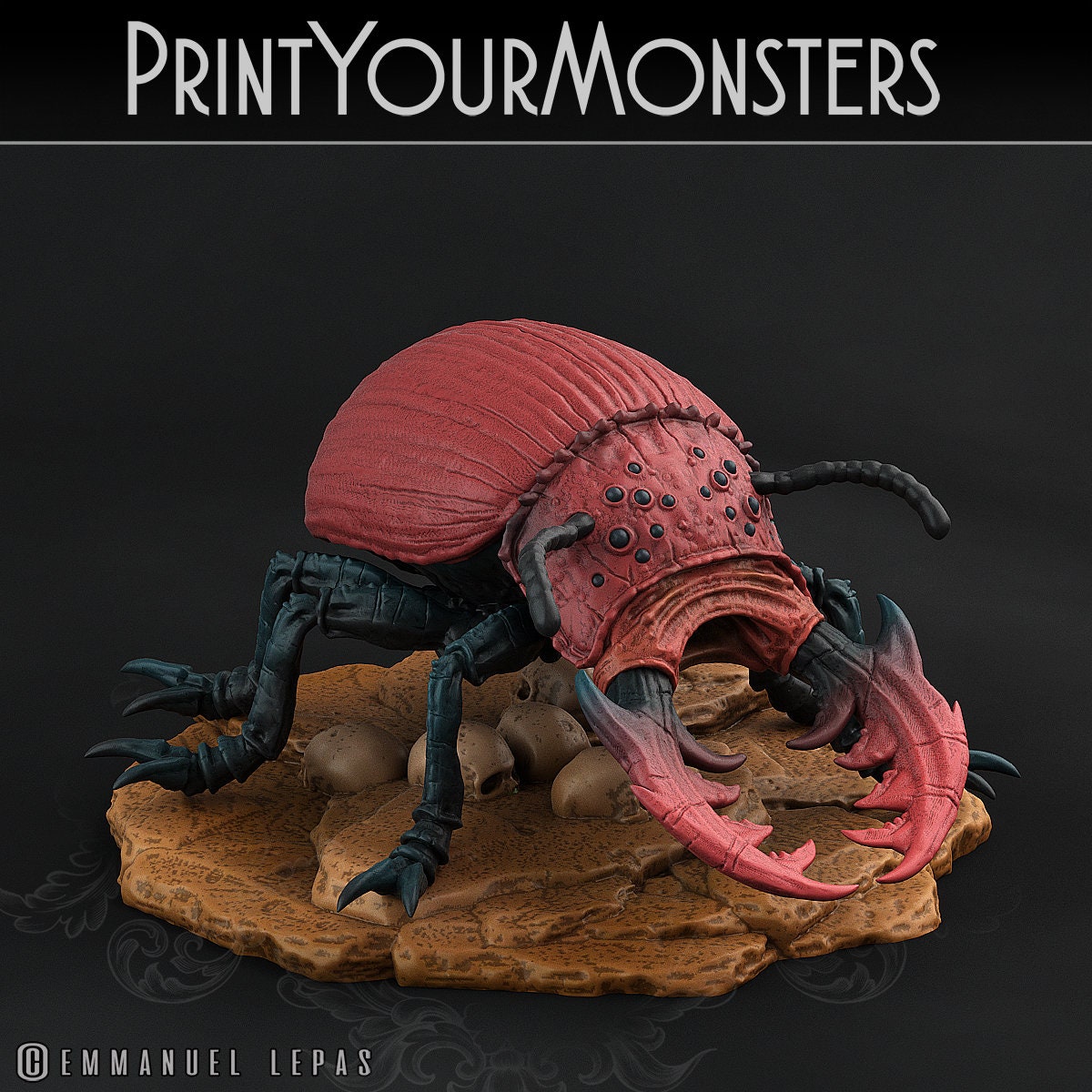 Giant Beetle - Print Your Monsters 