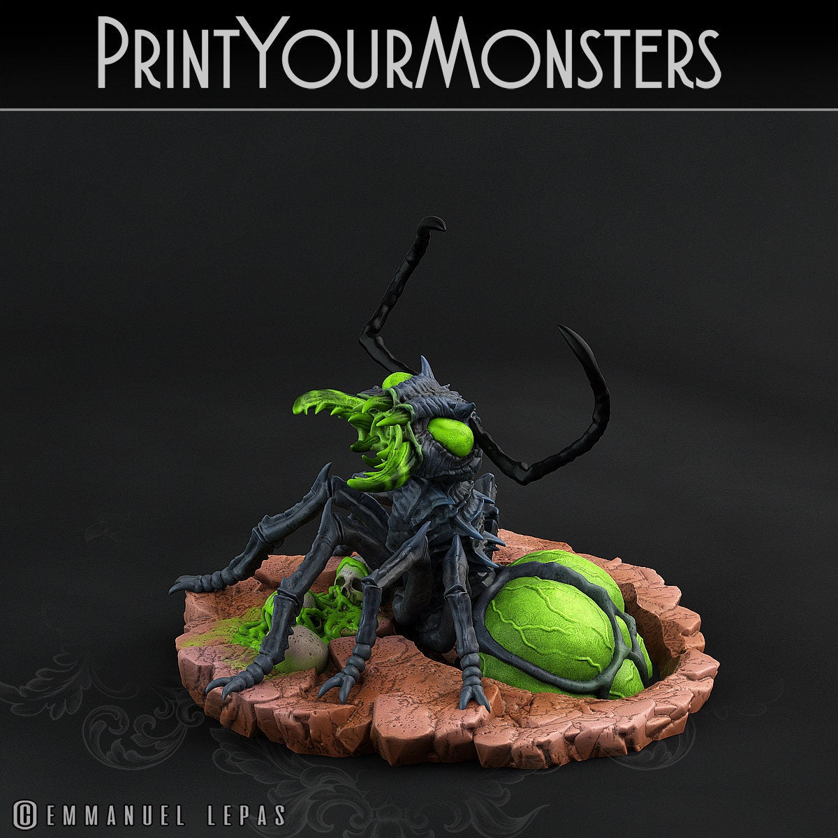 Poisonous Ants- Print Your Monsters 