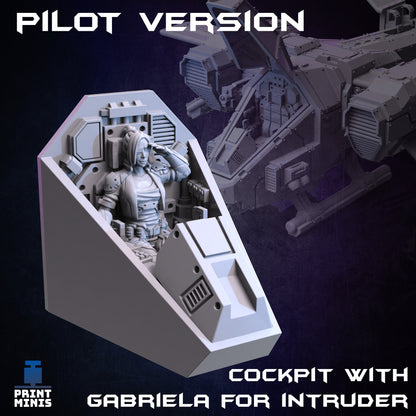 Intruder Gunship - Print Minis 