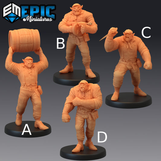 Orc Henchman - Epic Miniatures 