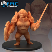 Orangutan Knight - Epic Miniatures 