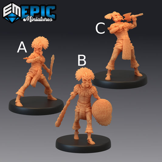 Jungle Tribe - Epic Miniatures 