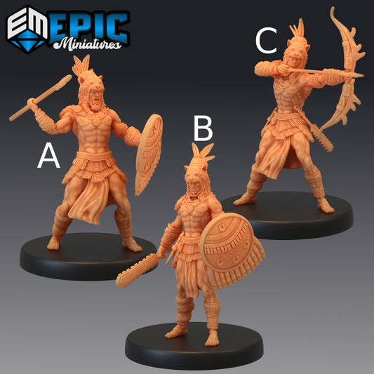 Jaguar Warrior - Epic Miniatures 