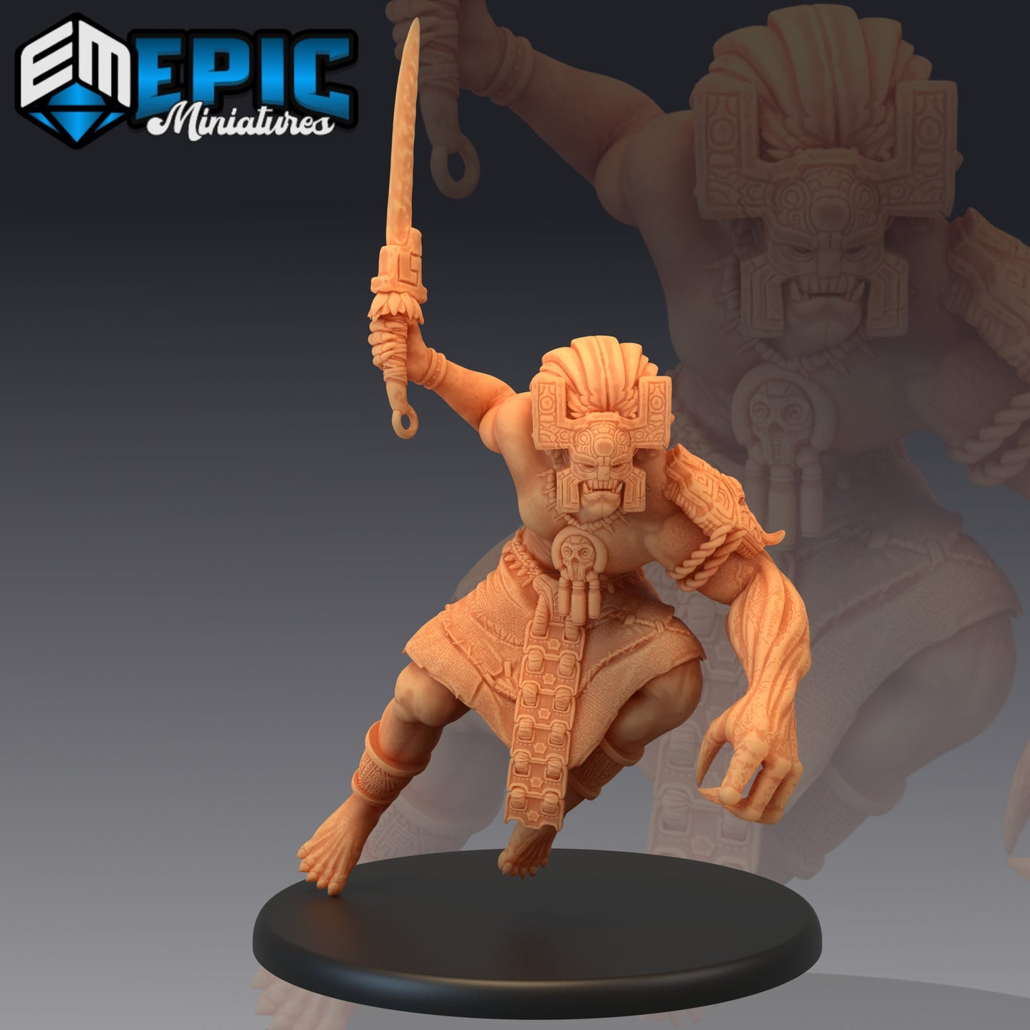 Giant Temple Guardian - Epic Miniatures 