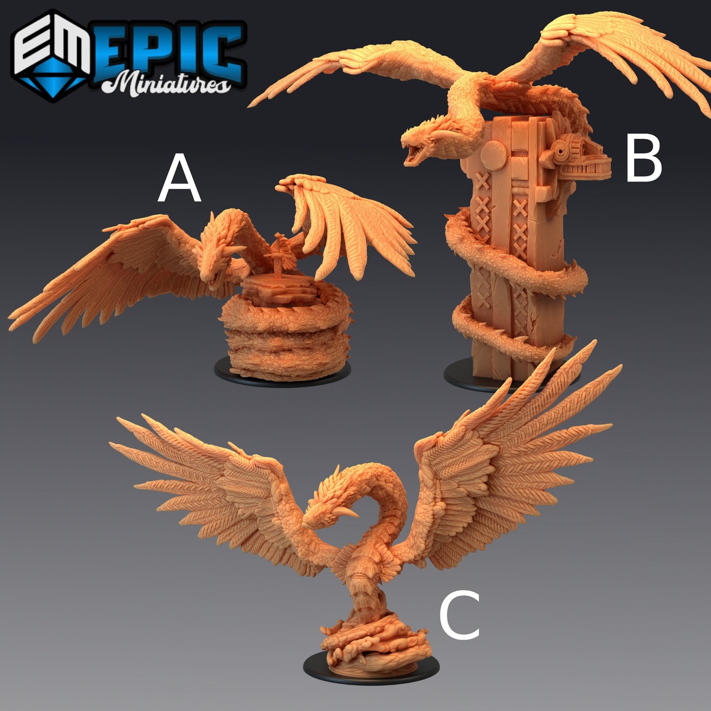 Feathered Serpent - Epic Miniatures 