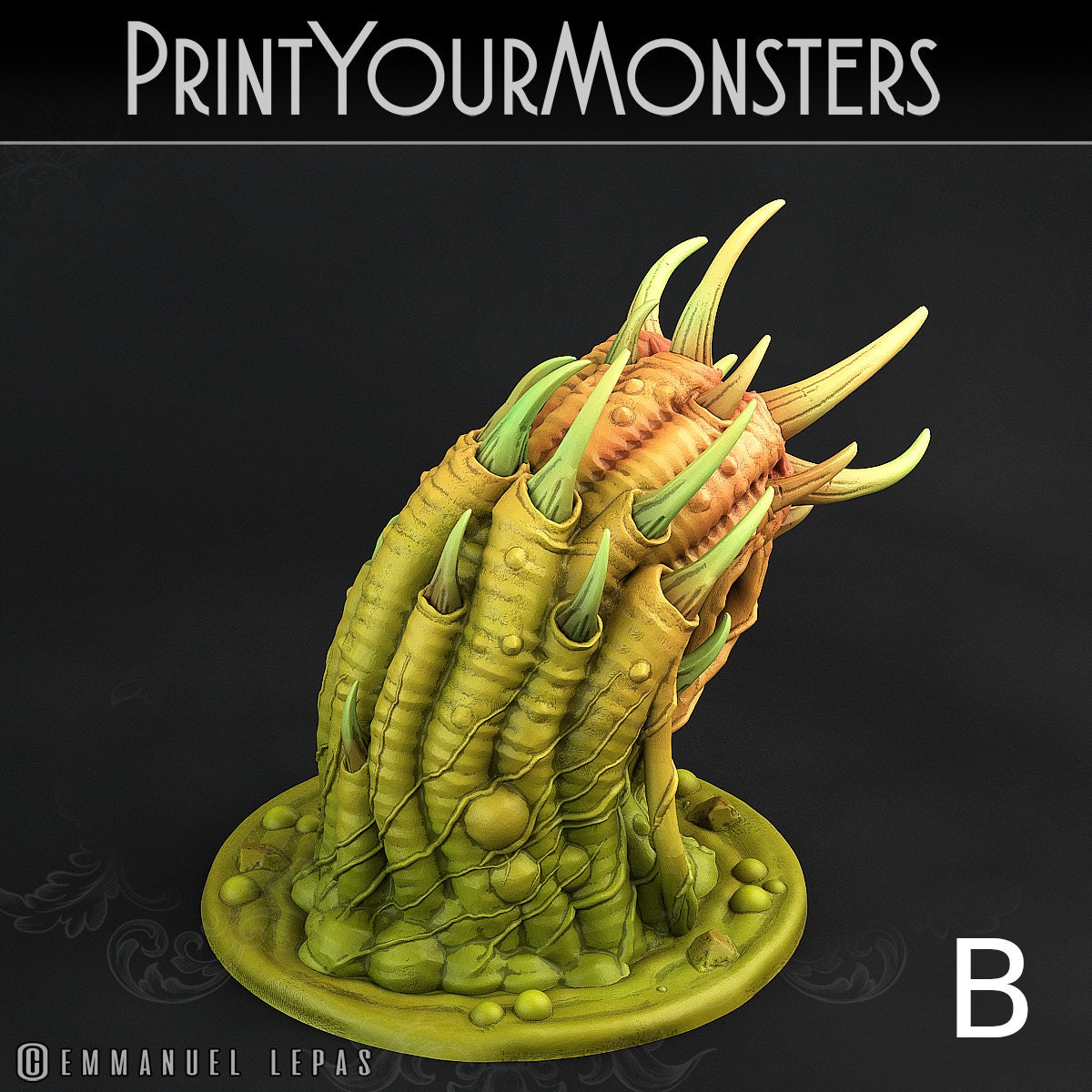 Swamp Worms - Print Your Monsters 