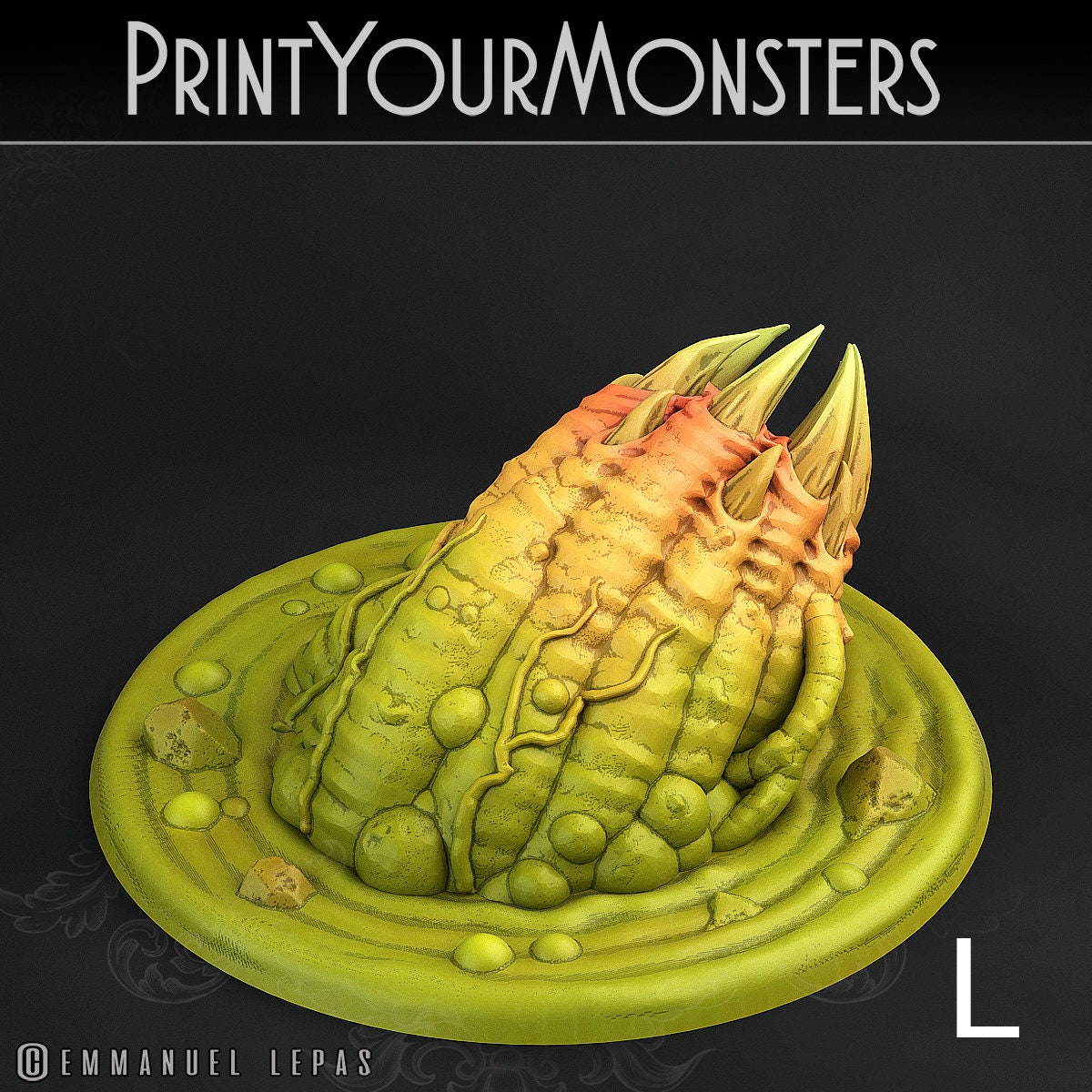 Swamp Worms - Print Your Monsters 