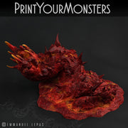 Lava Worm - Print Your Monsters 