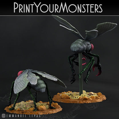 Giant Flys - Print Your Monsters 