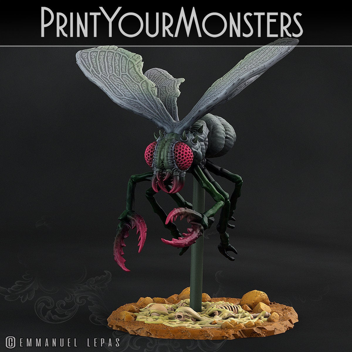 Giant Flys - Print Your Monsters 