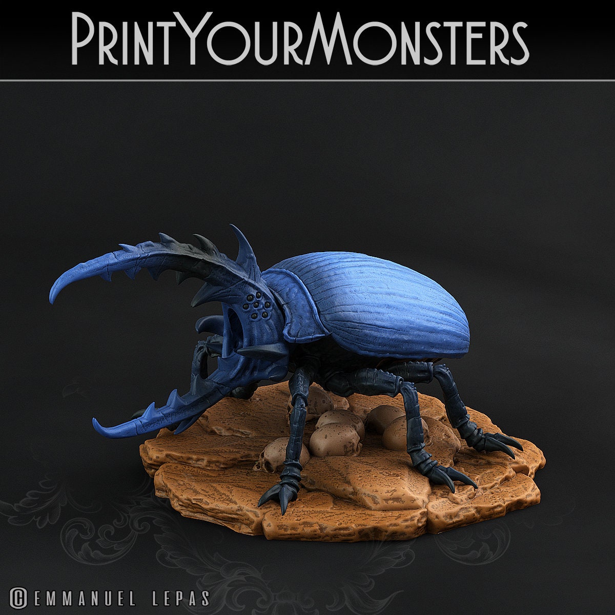 Giant Beetle - Print Your Monsters 