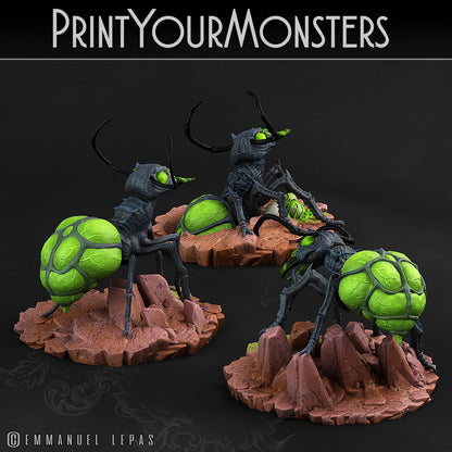 Poisonous Ants- Print Your Monsters 