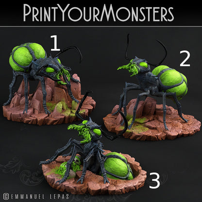 Poisonous Ants- Print Your Monsters 