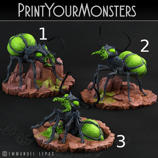 Poisonous Ants- Print Your Monsters 