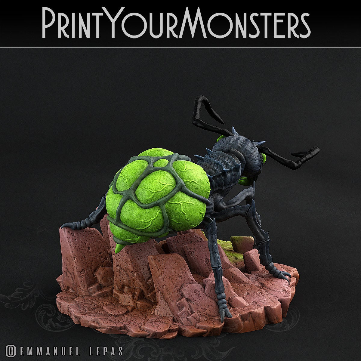 Poisonous Ants- Print Your Monsters 