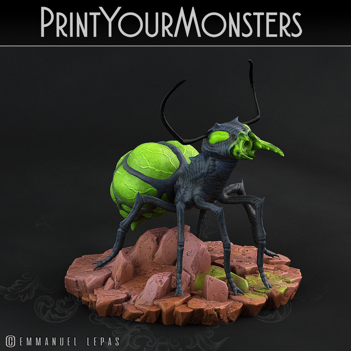 Poisonous Ants- Print Your Monsters 