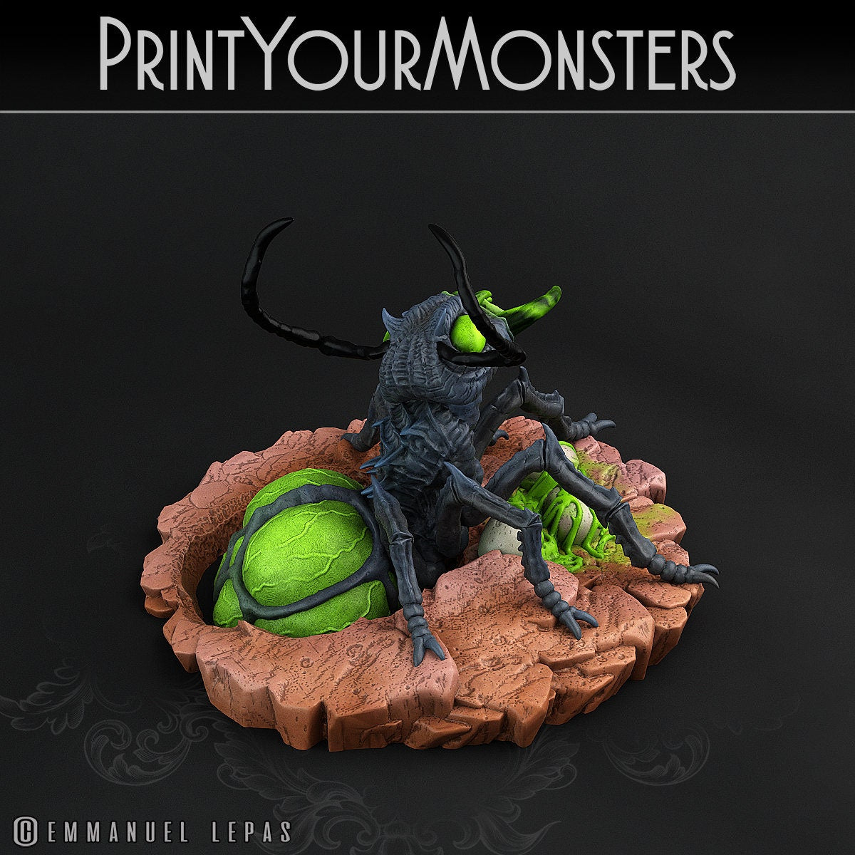 Poisonous Ants- Print Your Monsters 
