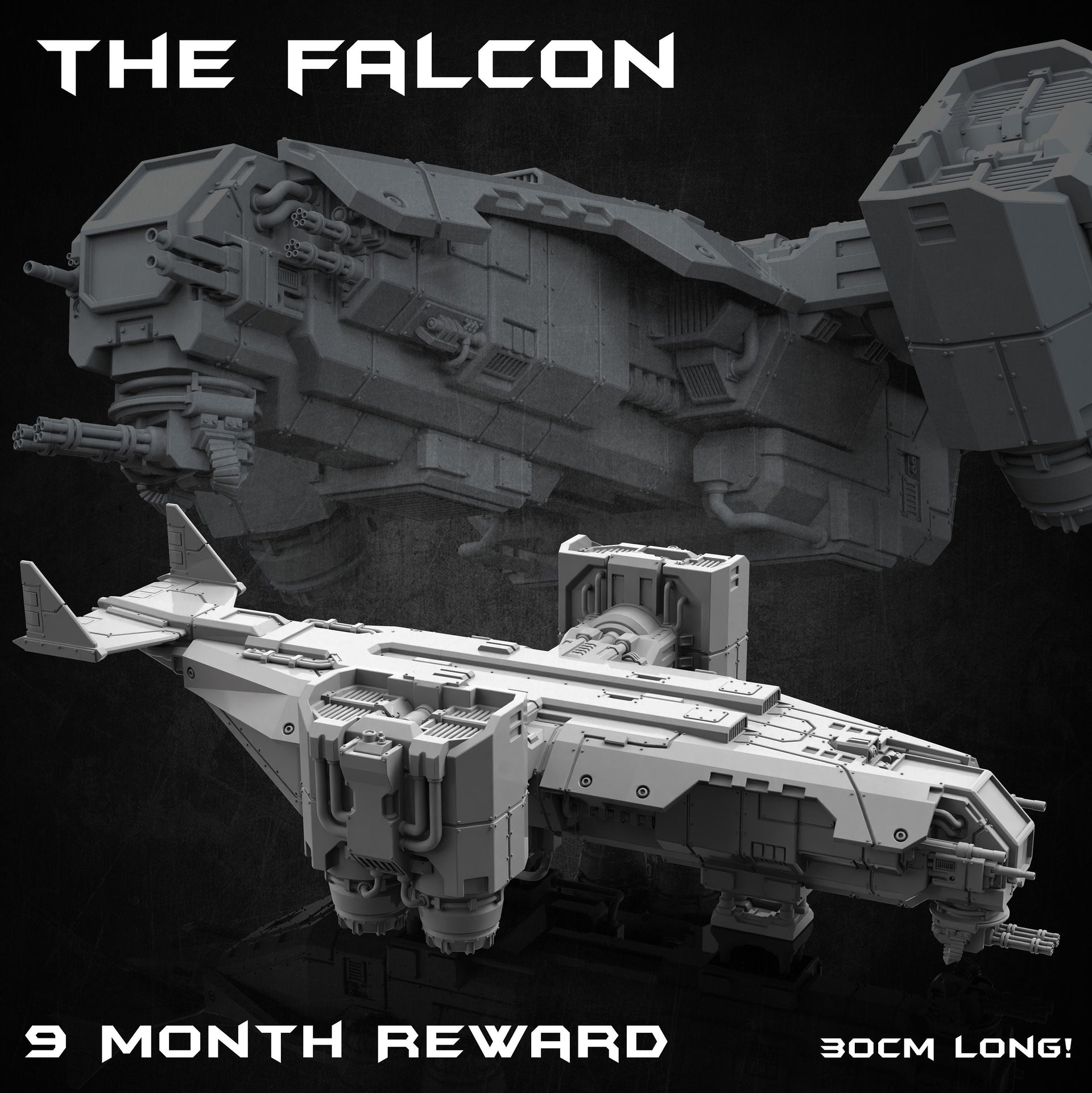 The Falcon Gunship - Print Minis 