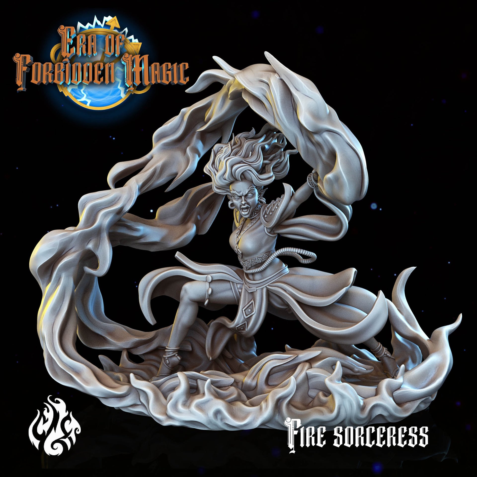Fire Sorceress - Crippled God Foundry - Era of Forbidden Magic