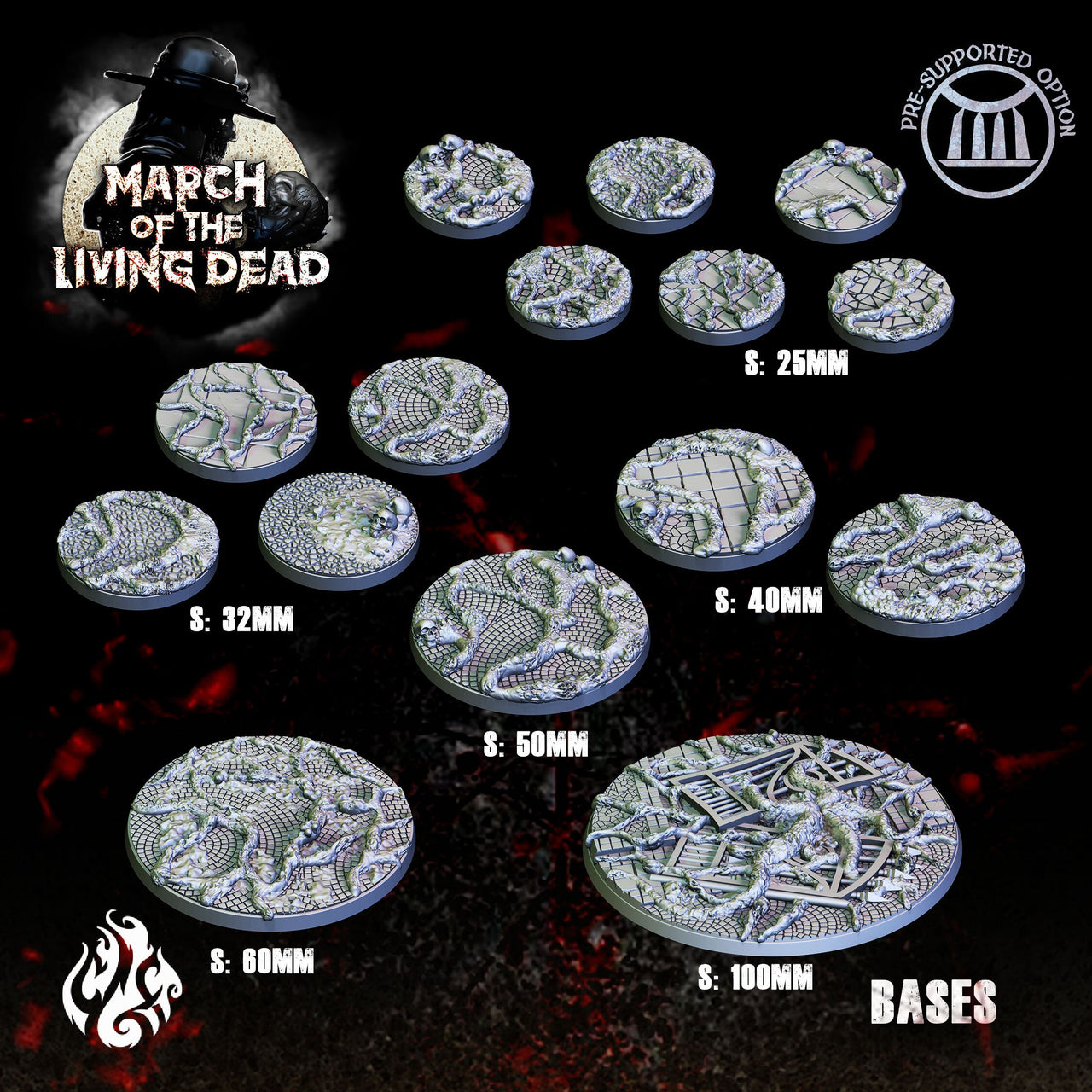 Zombified Bases - Crippled God Foundry- March of the Living Dead 