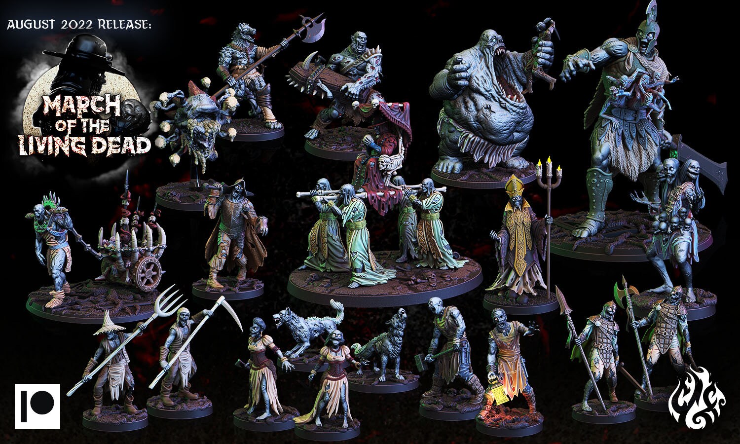 Zombified Bases - Crippled God Foundry- March of the Living Dead 