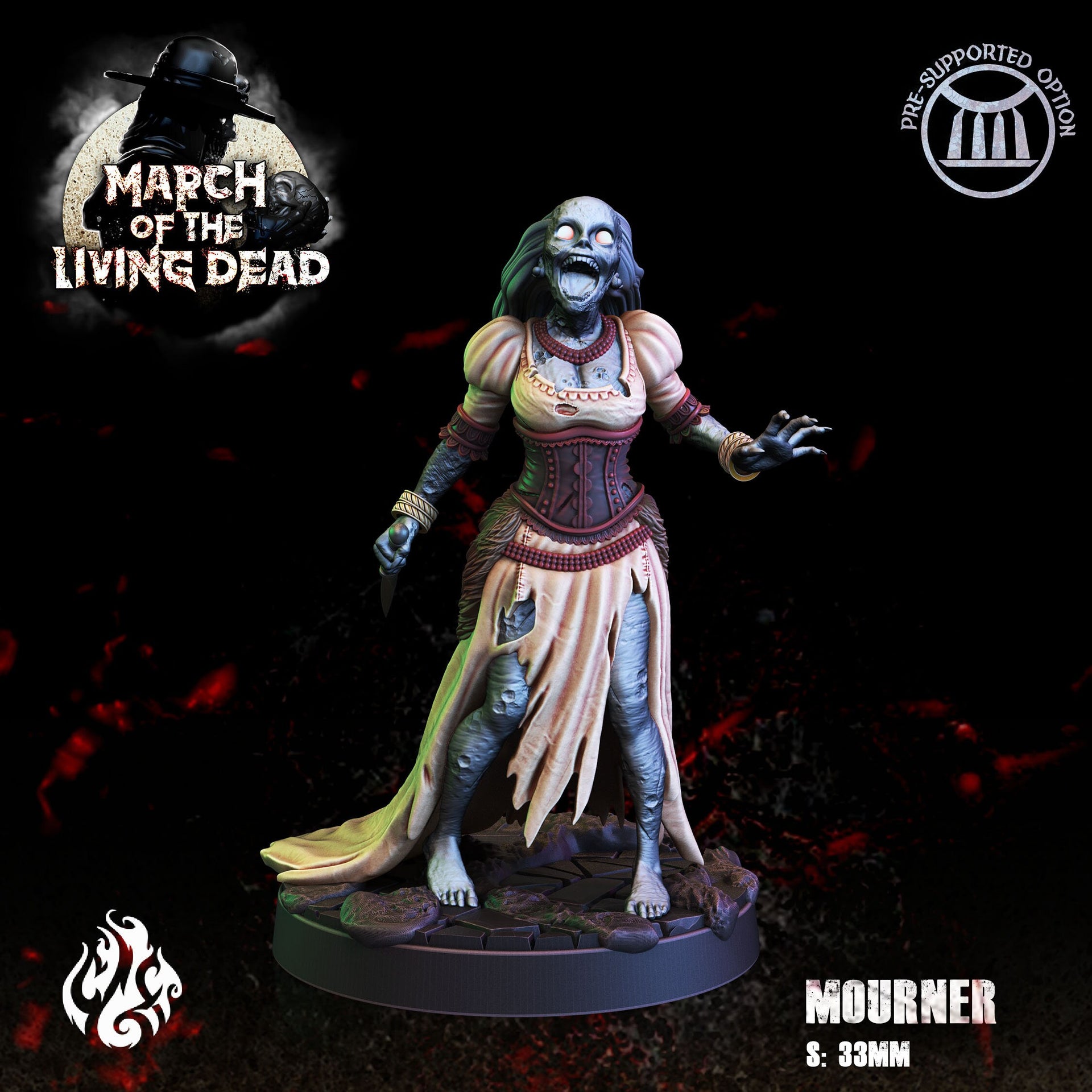 The Mourner - Crippled God Foundry - March of the Living Dead 