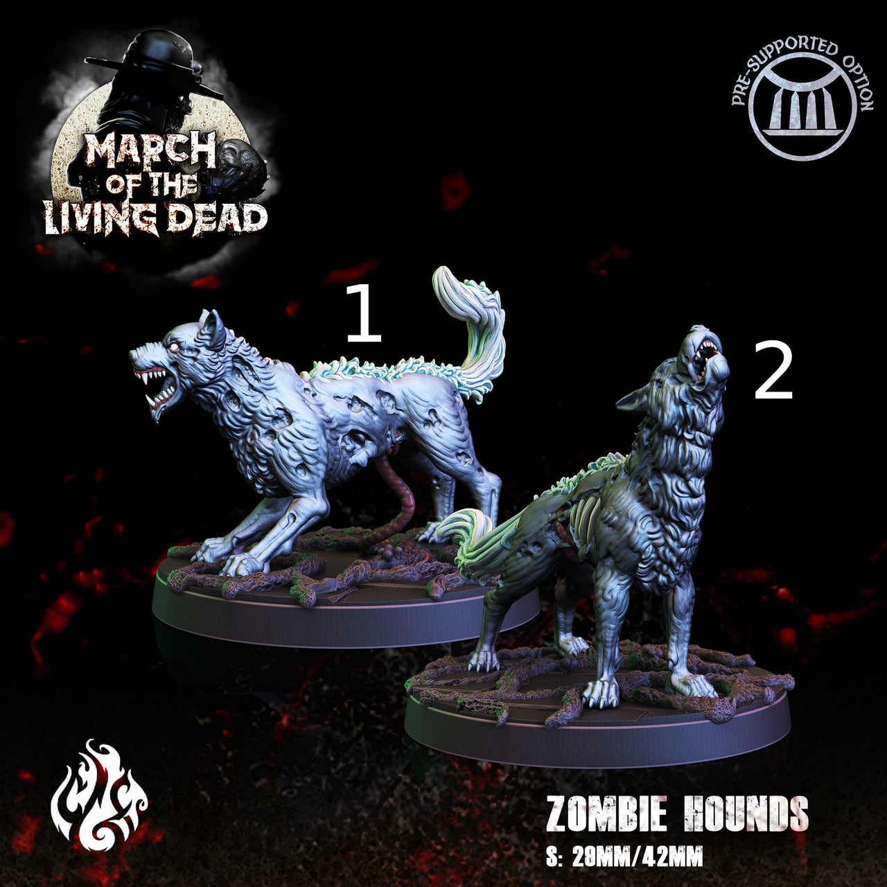Zombie Hound - Crippled God Foundry - March of the Living Dead 