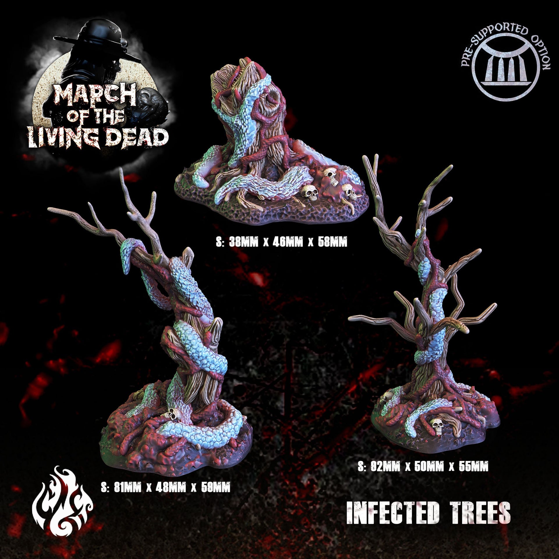 Infected Trees - Crippled God Foundry - March of the Living Dead 