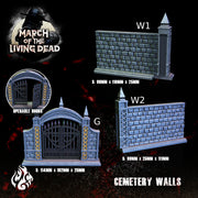 Cemetary Walls - Crippled God Foundry - March of the Living Dead 