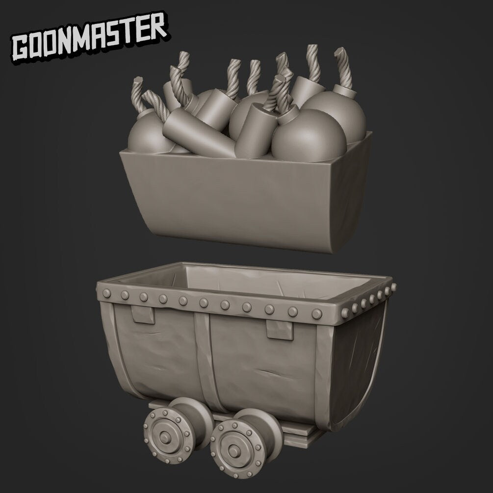 Mine Track and Carts - Goonmaster 