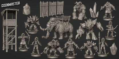 Frozen Tribe Warband - Goonmaster 