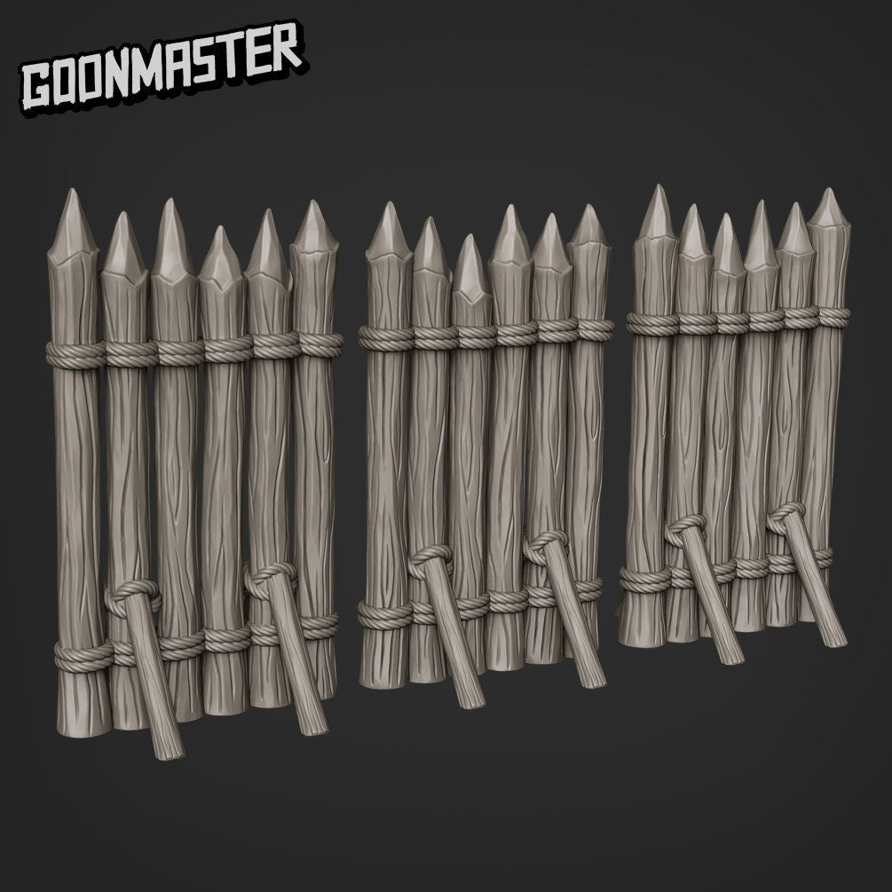 Spiked Post Wall - Goonmaster 