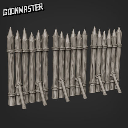 Spiked Post Wall - Goonmaster 