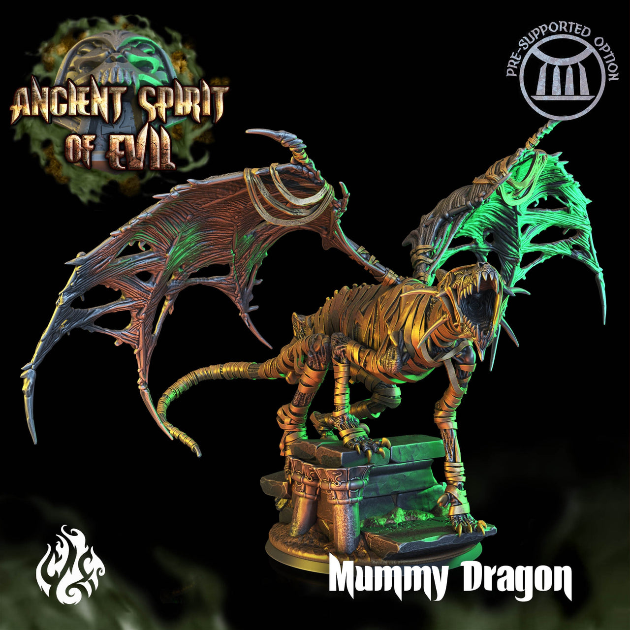 Mummy Dragon - Crippled God Foundry 