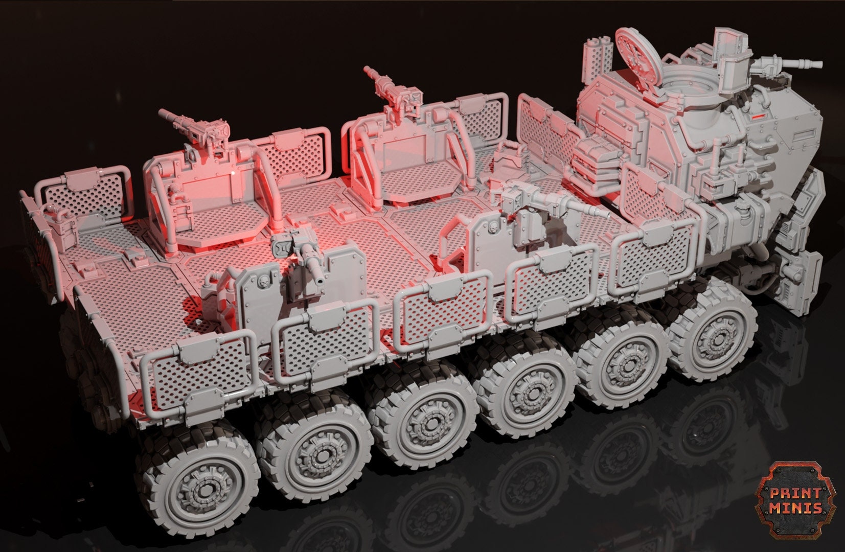 Collosus, Modular Super Heavy Transporter - Print Minis 