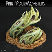 Zombie Worm - Print Your Monsters 