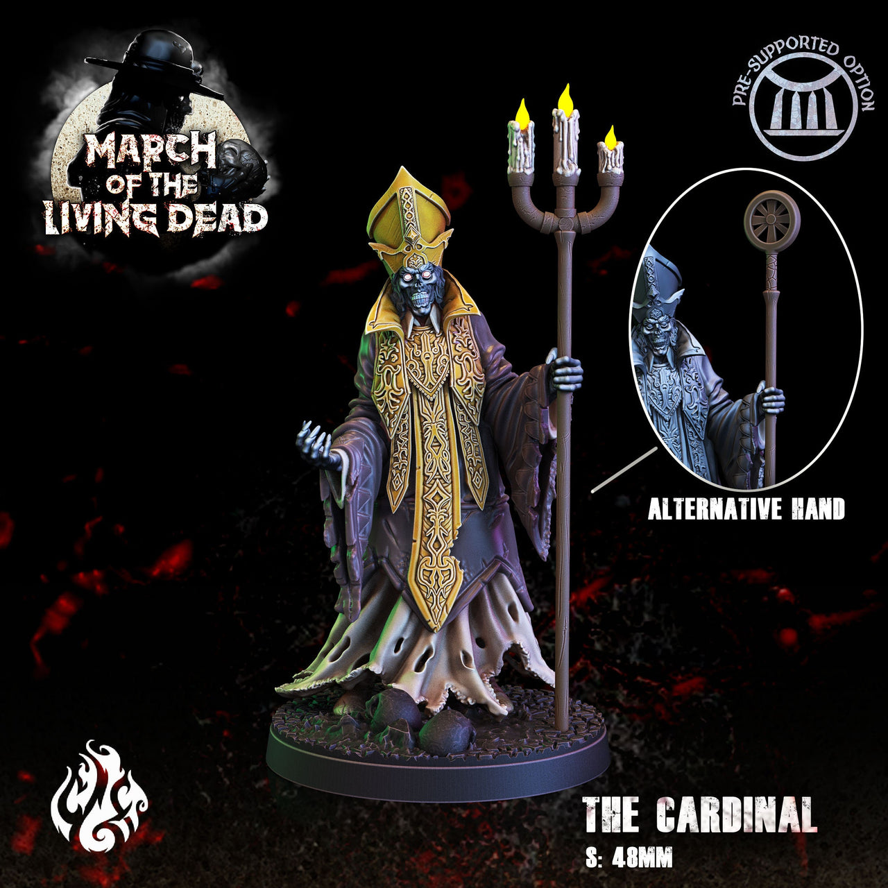 The Cardinal - Crippled God Foundry - March of the Living Dead 